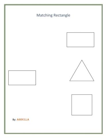 Match the Rectangle