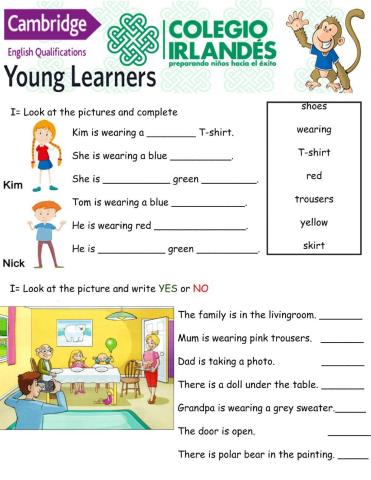 January YLE Starters part 2