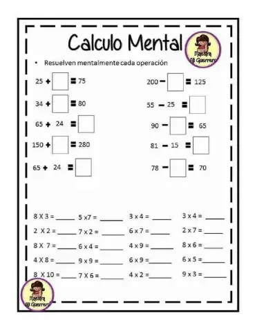 Calculo mental