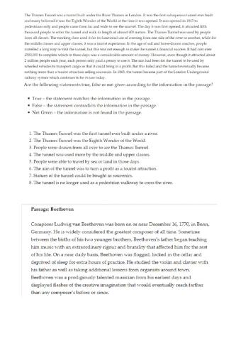 True-False-Not Given