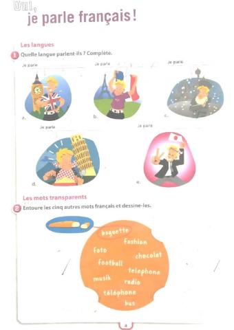 Oui, Je parle Francais