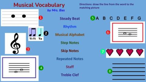 Musical Vocabulary