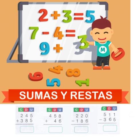 Sumas y restas