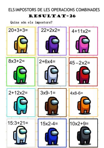 Els impostors de les operacions combinades Nivell1