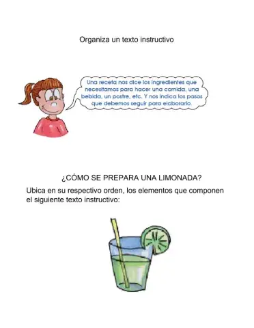 Texto instructivo 2°