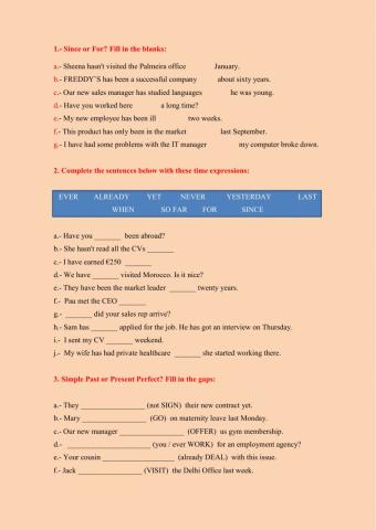 Busines English - Test Unit 5