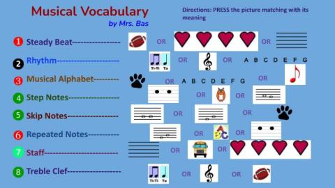 Musical Vocabulary