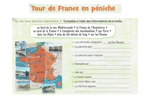 Tour de France en péniche