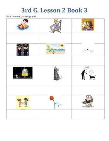 3rd G.Phonology Lesson 2 Book 3