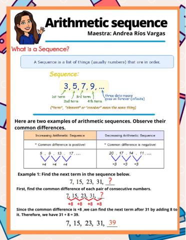Aritmetich sequences