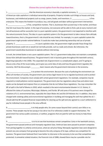 Listening - dropdown