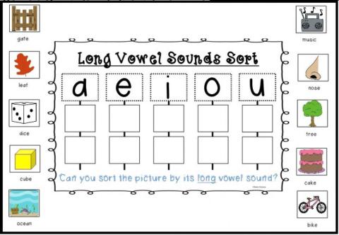 Long Vowel Sort