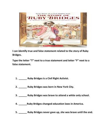 Ruby bridges