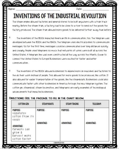 Industrial revolution