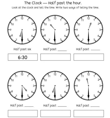Telling Time 2