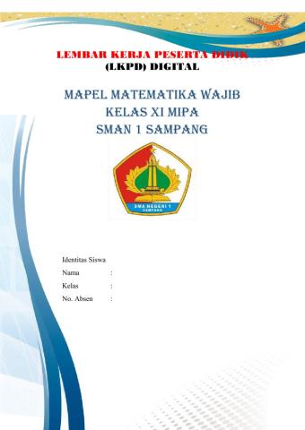 LKPD Limit Fungsi Aljabar