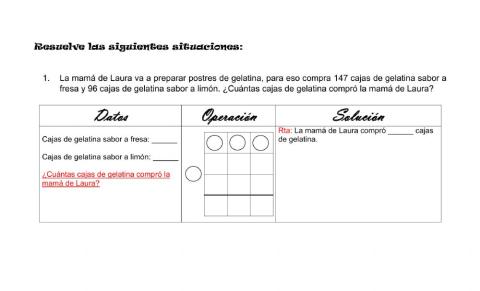 Operaciones básicas