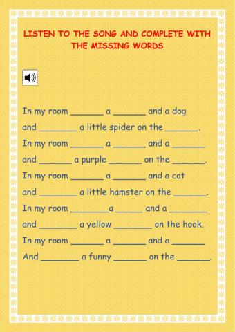 There is-there are and bedroom furniture