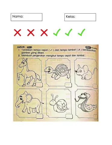 Pendidikan muzik tahun 2 (tempo)