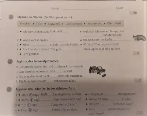 TEST Kapitel 9 Beste Freunde A1