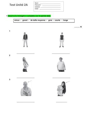 2A-Parler de son aspect physique