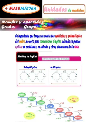 Unidades de medida -Longitud- 1