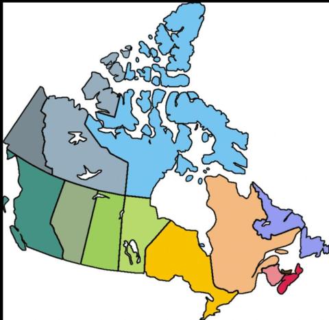 Canadian Provinces and Territories