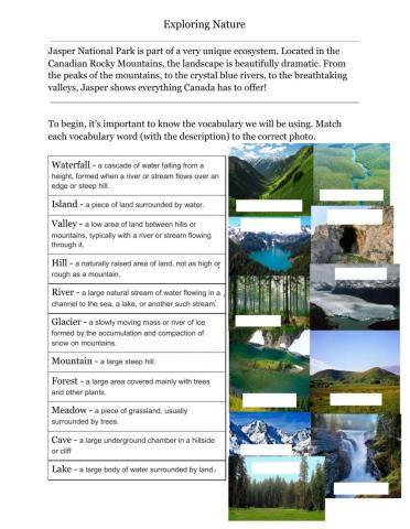 Geography of Jasper National Park