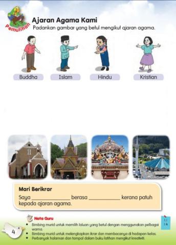 Unit 1:Ajaran Agama Keluarga Saya