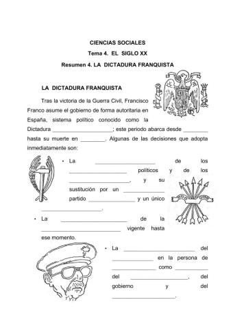 La Dictadura Franquista