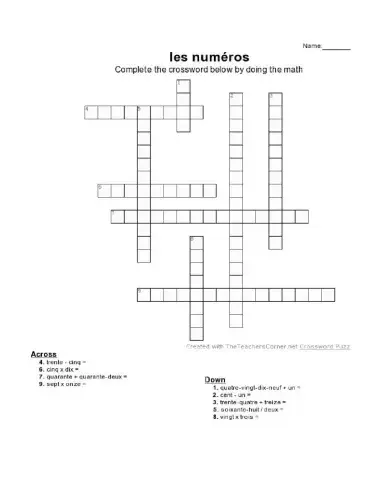 Les numeros