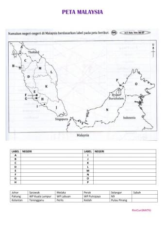 Bab 4 Lakaran Peta Malaysia