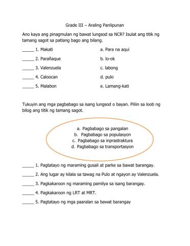 Pinagmulan ng mga lungsod