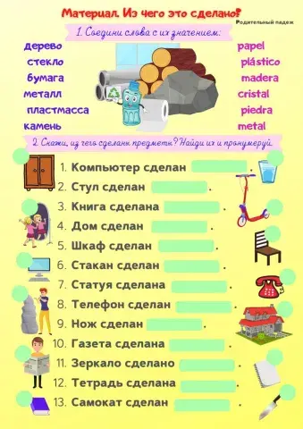 Из чего сделано?