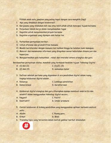 Ulangan informatika-1