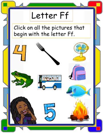 Letter Ff
