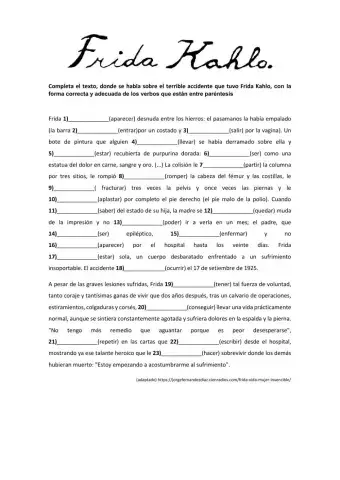 El accidente de Frida Kahlo