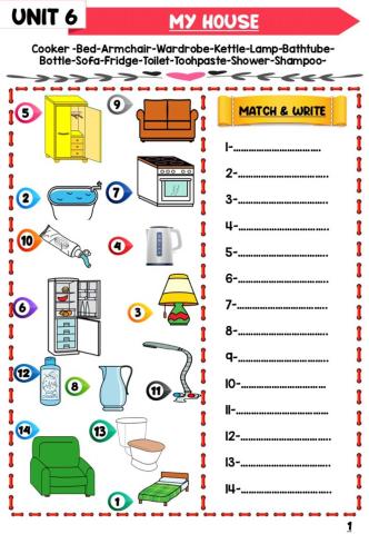 House Worksheet
