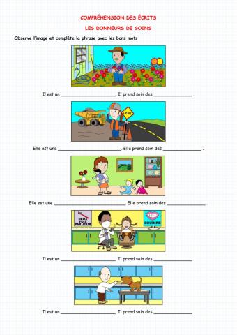 CE: donneurs de soins