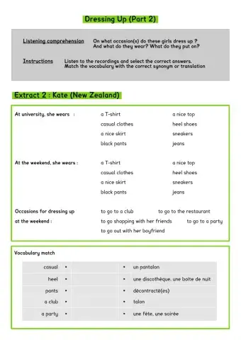 Dressing up (part 2)