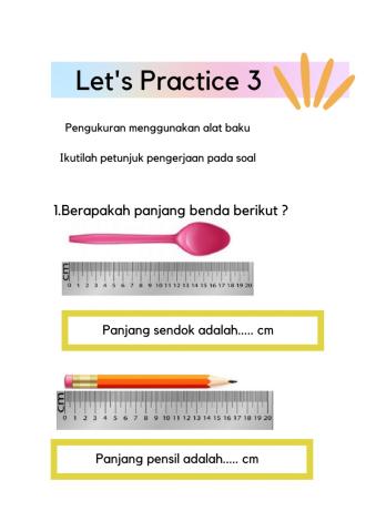 Let's Practice 3