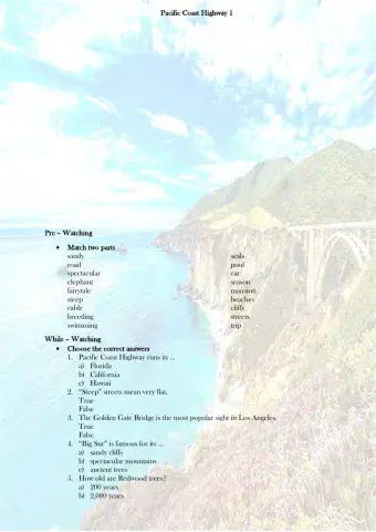 Pacific Coast Highway 1