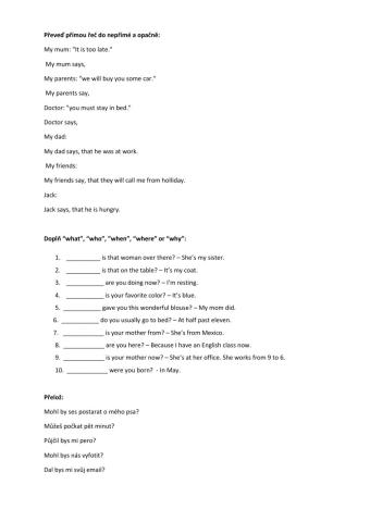 Revision unit 3 WTW9