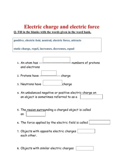 Electric charge