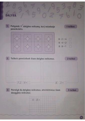 Matematikos testas 4