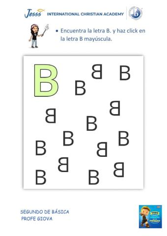 Encuentra la letra b