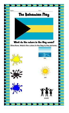 The Bahamian Flag