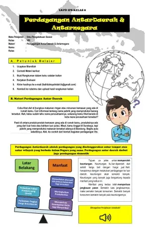 Perdagangan antar Daerah dan antarnegara