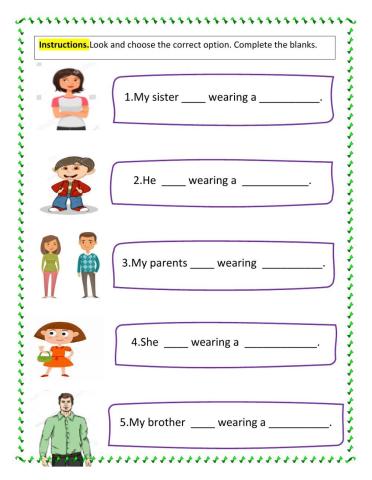 What are you wearing today?