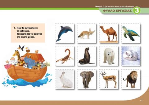 Α' Φ.Επ. - Τα ζώα άλλων χωρών